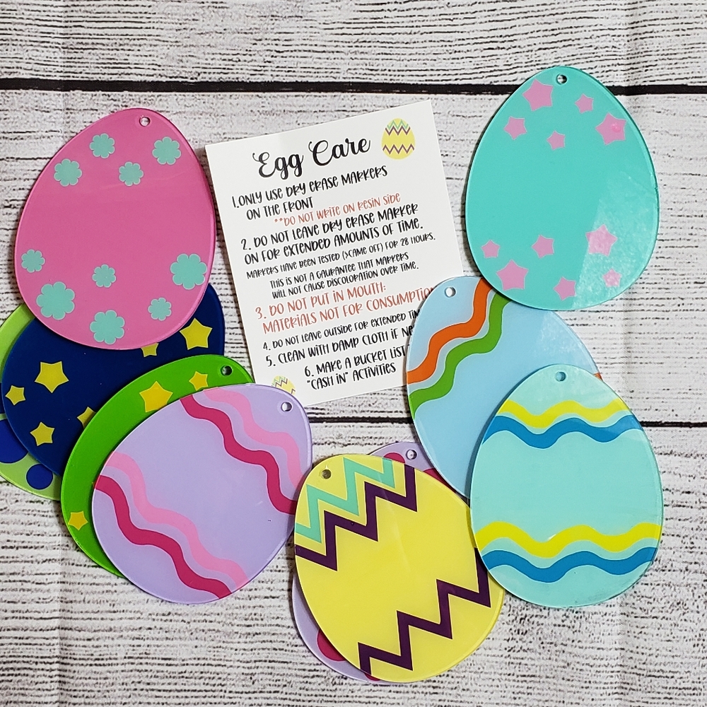 Reusable Easter Eggs, Dry Erase